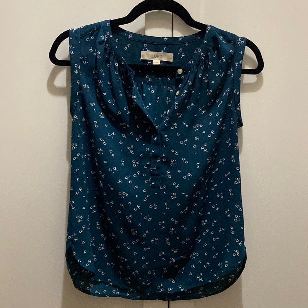 Loft Green blouse